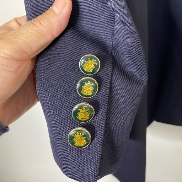 Jean-Paul Germain Paris Mens Size 40 Regular 100% Pure Wool Button Jacket Blazer - Picture 5 of 8